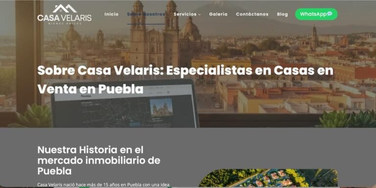 captura-de-pantalla-diseño-web-casas-sobre-nosotros-Portafolio de Diseño web