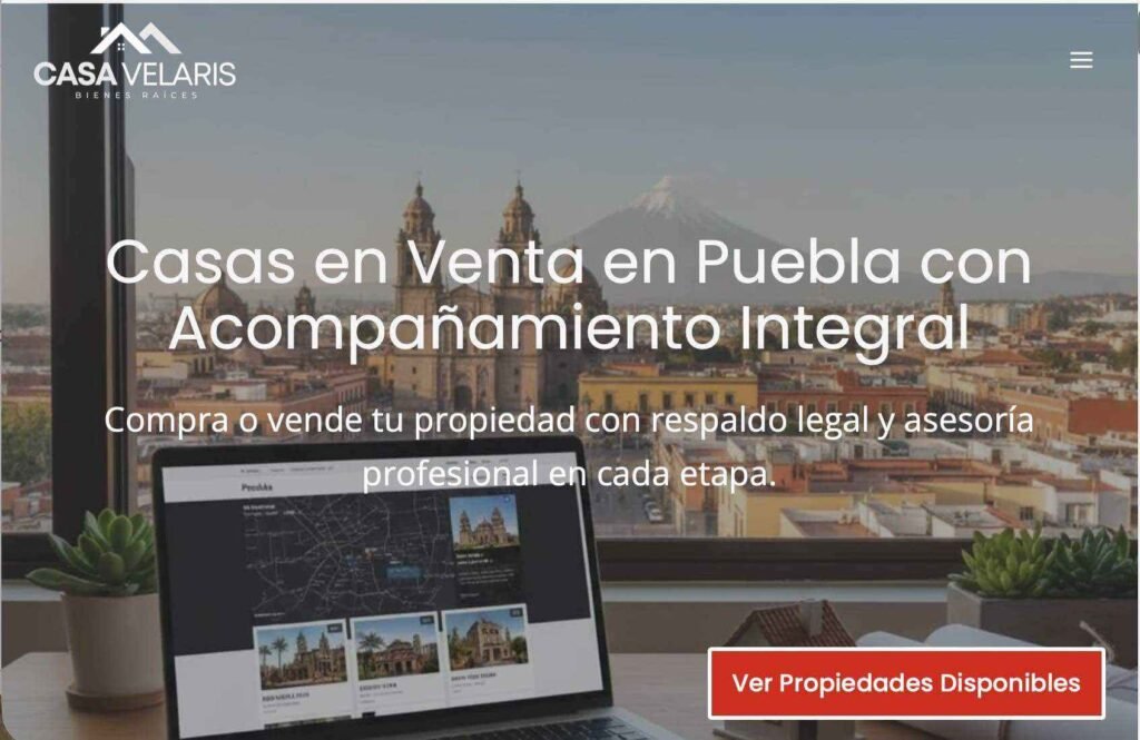 captura-pantalla-sitio-web-bienes-raices-Portafolio de Diseño web
